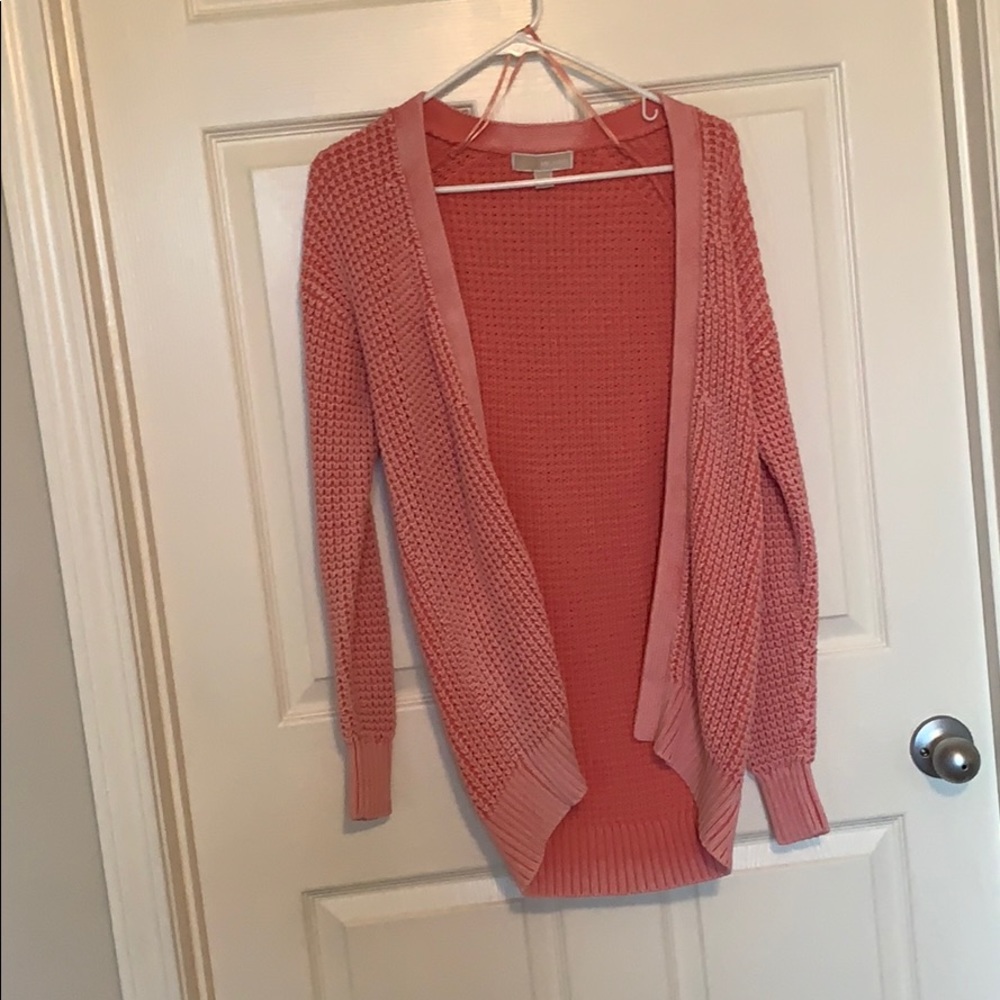 Oversized MK cardigan
